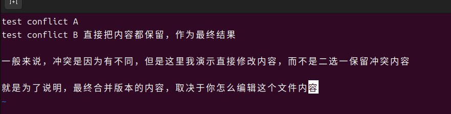 fixconflict